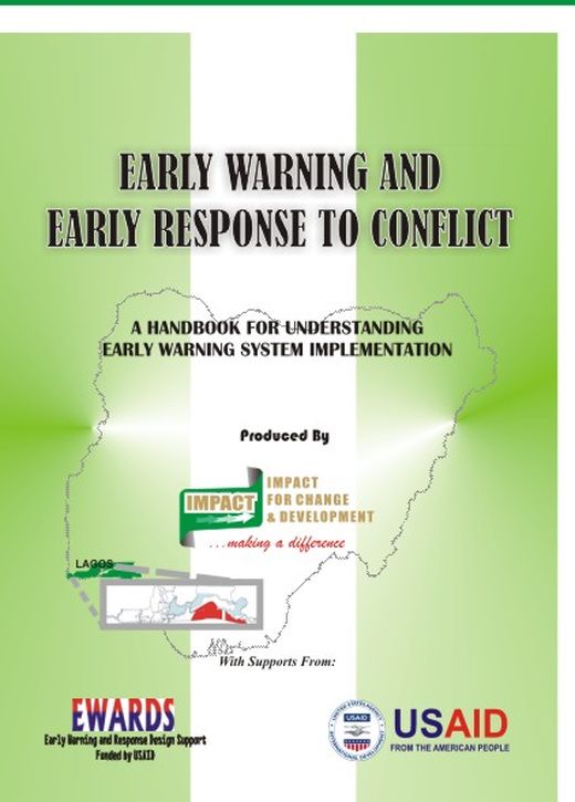 Cover of Early Warning and Early Response to Conflict.